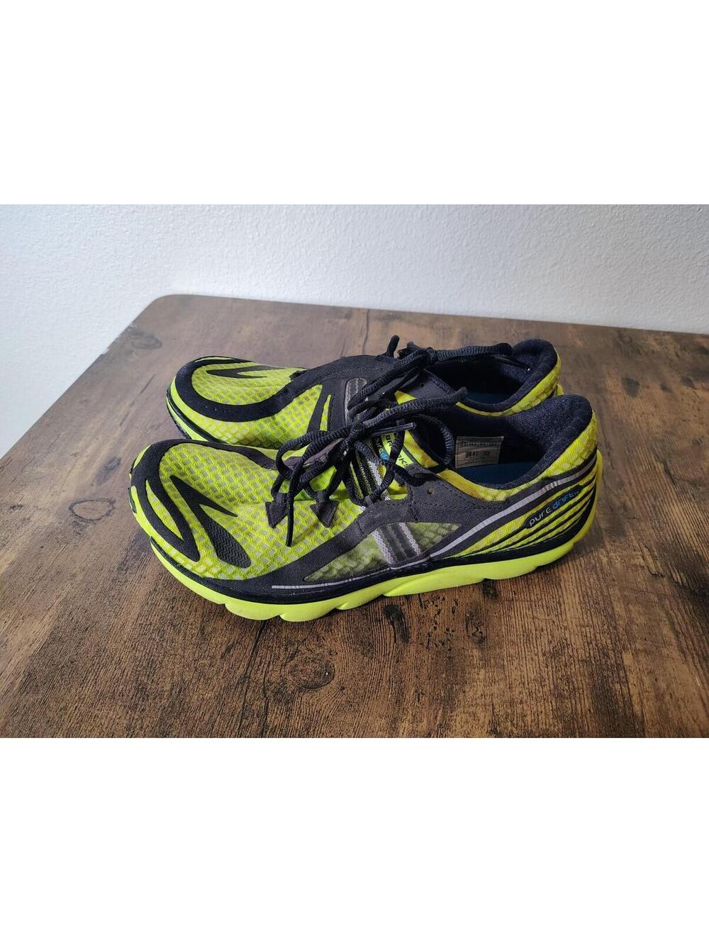 Brooks Men's Running Shoes Sz 10.5 Medium D Green PureDrift minimalist - Picture 8 of 8